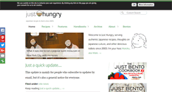 Desktop Screenshot of justhungry.com